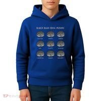 Black Rain Frog Moods Grumpy Black Desert Rain Frog Kids Hoodie thumb 4