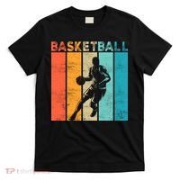 Basketball Retro For Basketball Team Sport Bball T-Shirt thumb 0