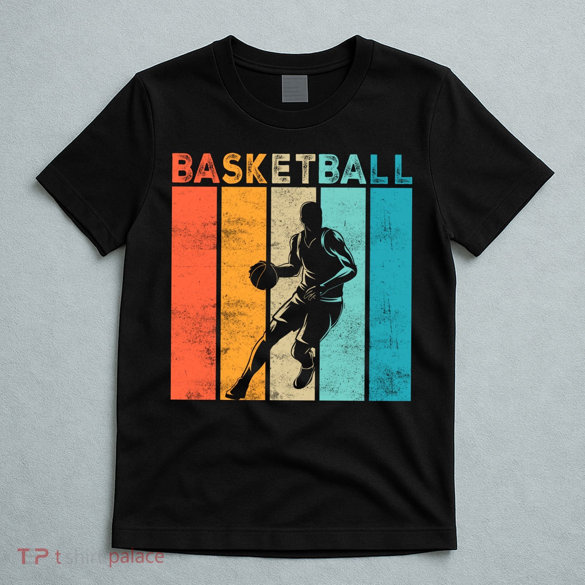 Basketball Retro For Basketball Team Sport Bball T-Shirt