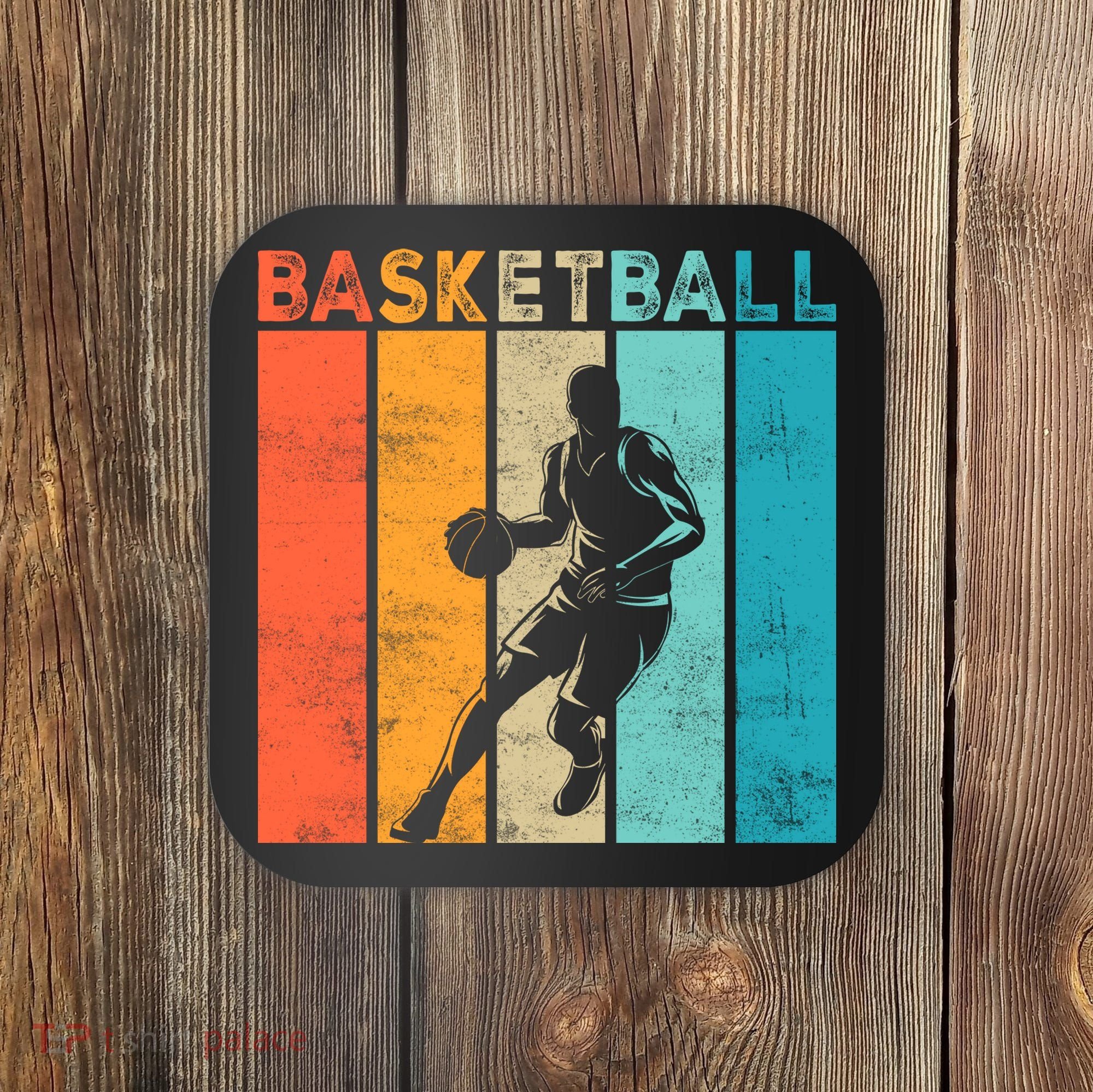 Basketball Retro For Basketball Team Sport Bball Coaster