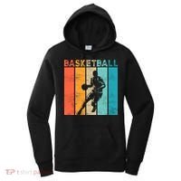 Basketball Retro For Basketball Team Sport Bball Women's Hoodie thumb 0