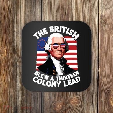 Betsy Ross Flag The British Blew A 13 Colony Lead Coaster