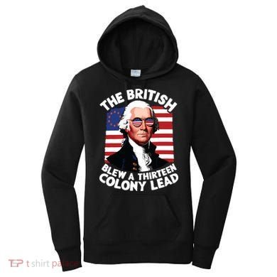 Betsy Ross Flag The British Blew A 13 Colony Lead Women's Hoodie