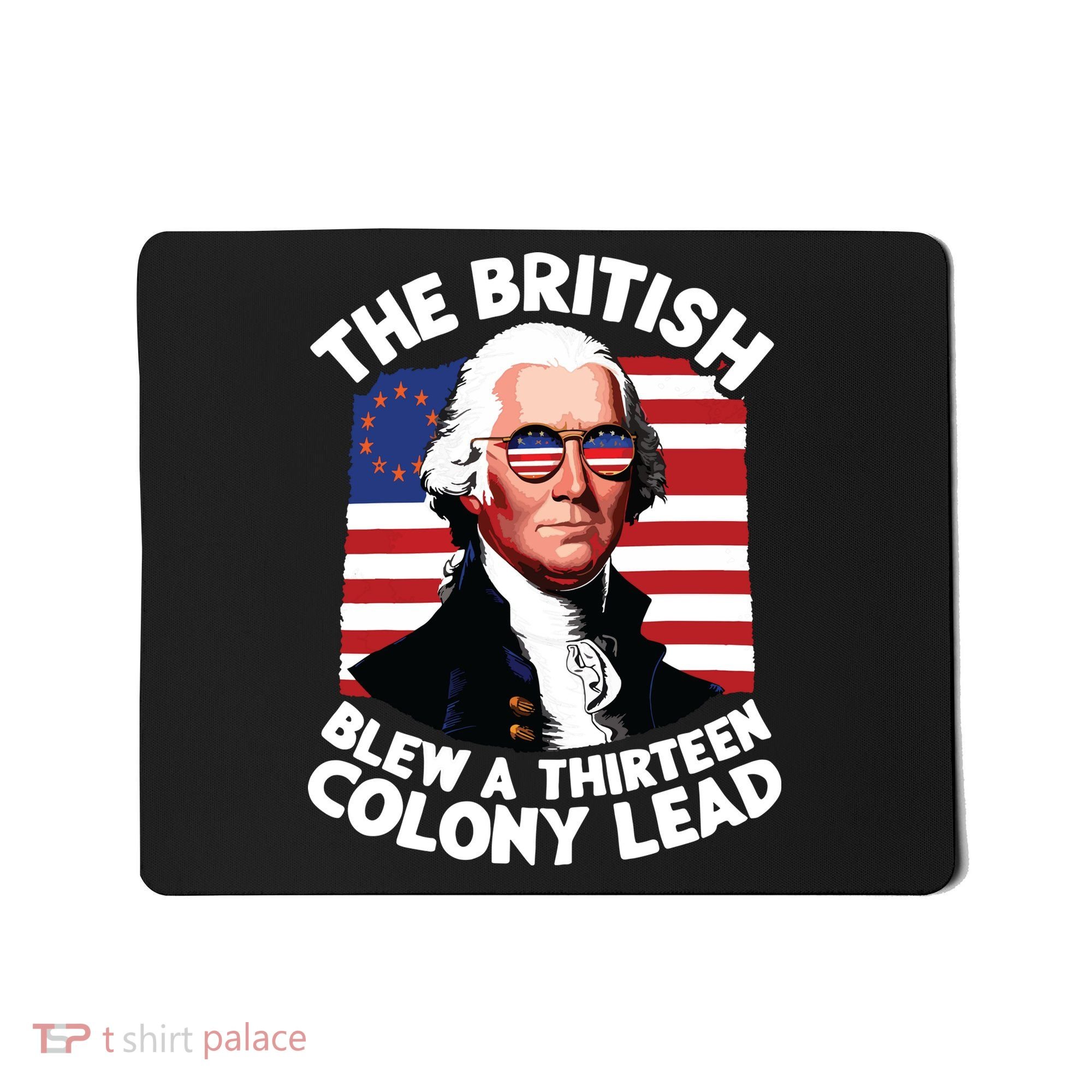 Betsy Ross Flag The British Blew A 13 Colony Lead Mousepad