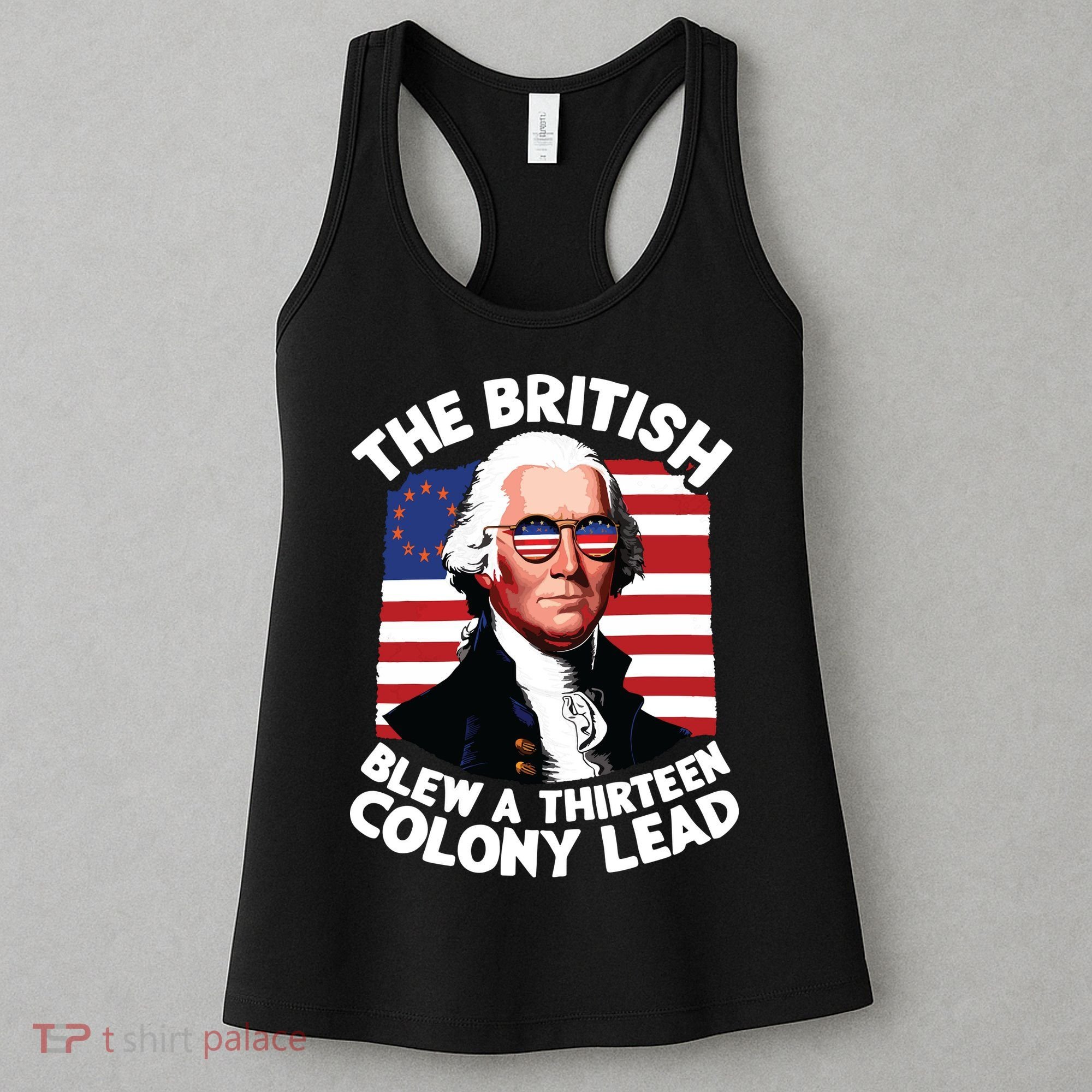 Betsy Ross Flag The British Blew A 13 Colony Lead Women's Tank Top