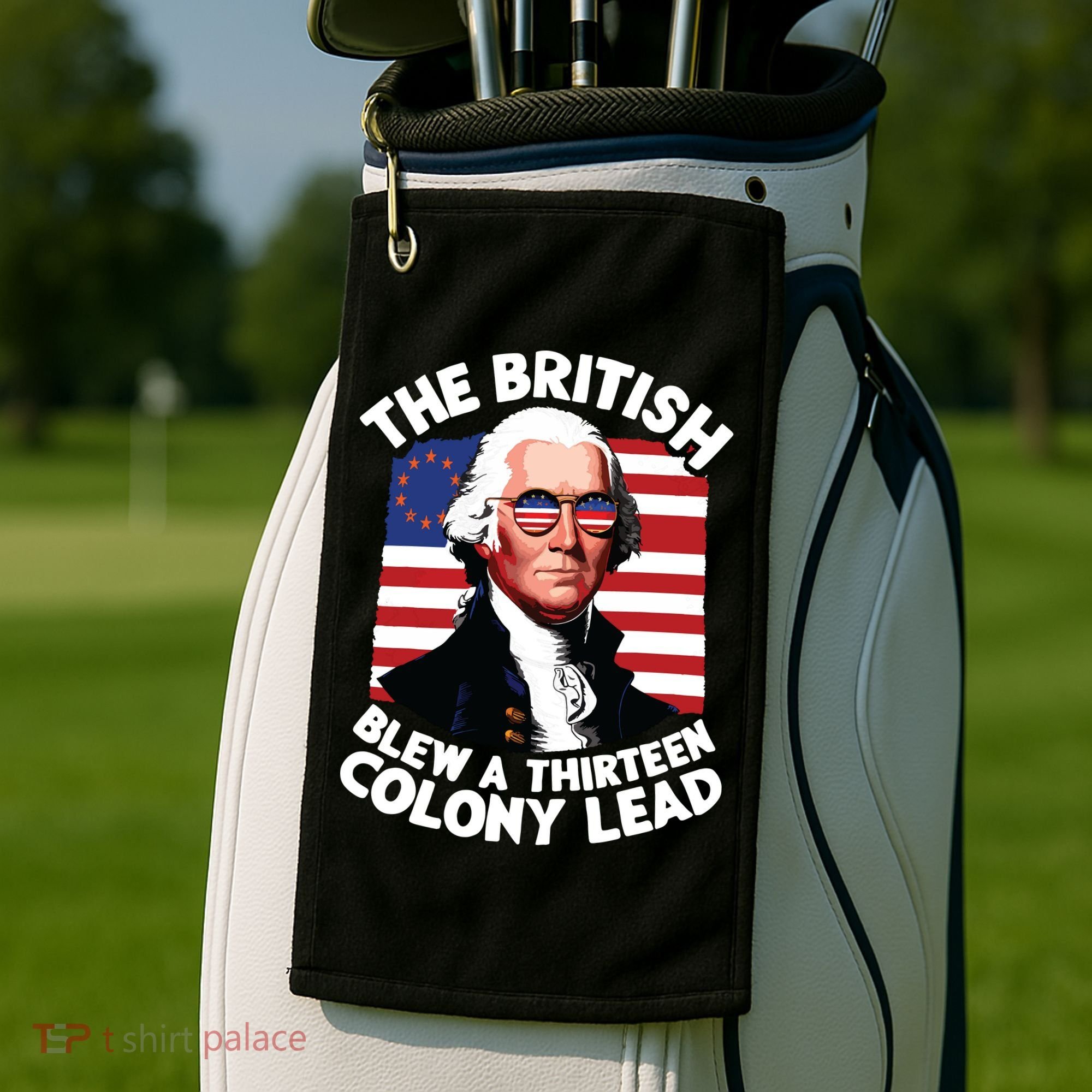 Betsy Ross Flag The British Blew A 13 Colony Lead Golf Towel