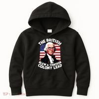 Betsy Ross Flag The British Blew A 13 Colony Lead Kids Hoodie thumb 0