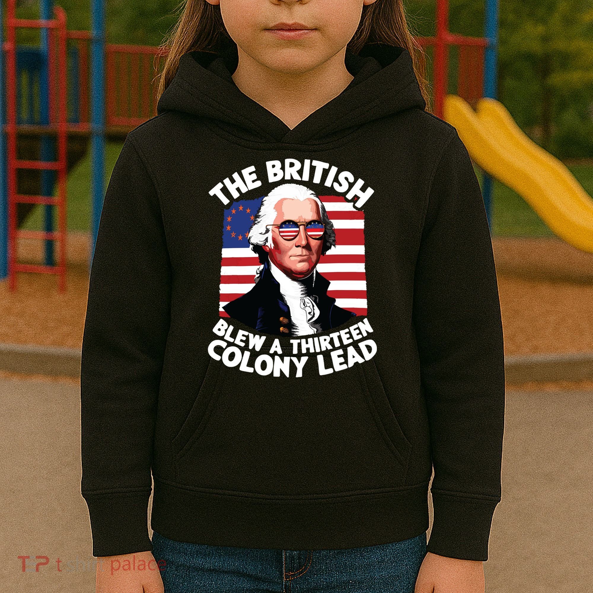 Betsy Ross Flag The British Blew A 13 Colony Lead Kids Hoodie