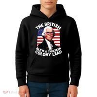 Betsy Ross Flag The British Blew A 13 Colony Lead Kids Hoodie thumb 4