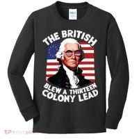 Betsy Ross Flag The British Blew A 13 Colony Lead Kids Long Sleeve Shirt thumb 0