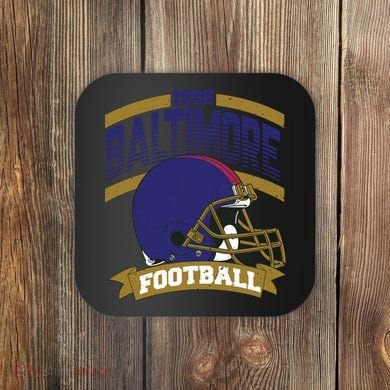 Baltimore Raven Football Team Supporter Coaster