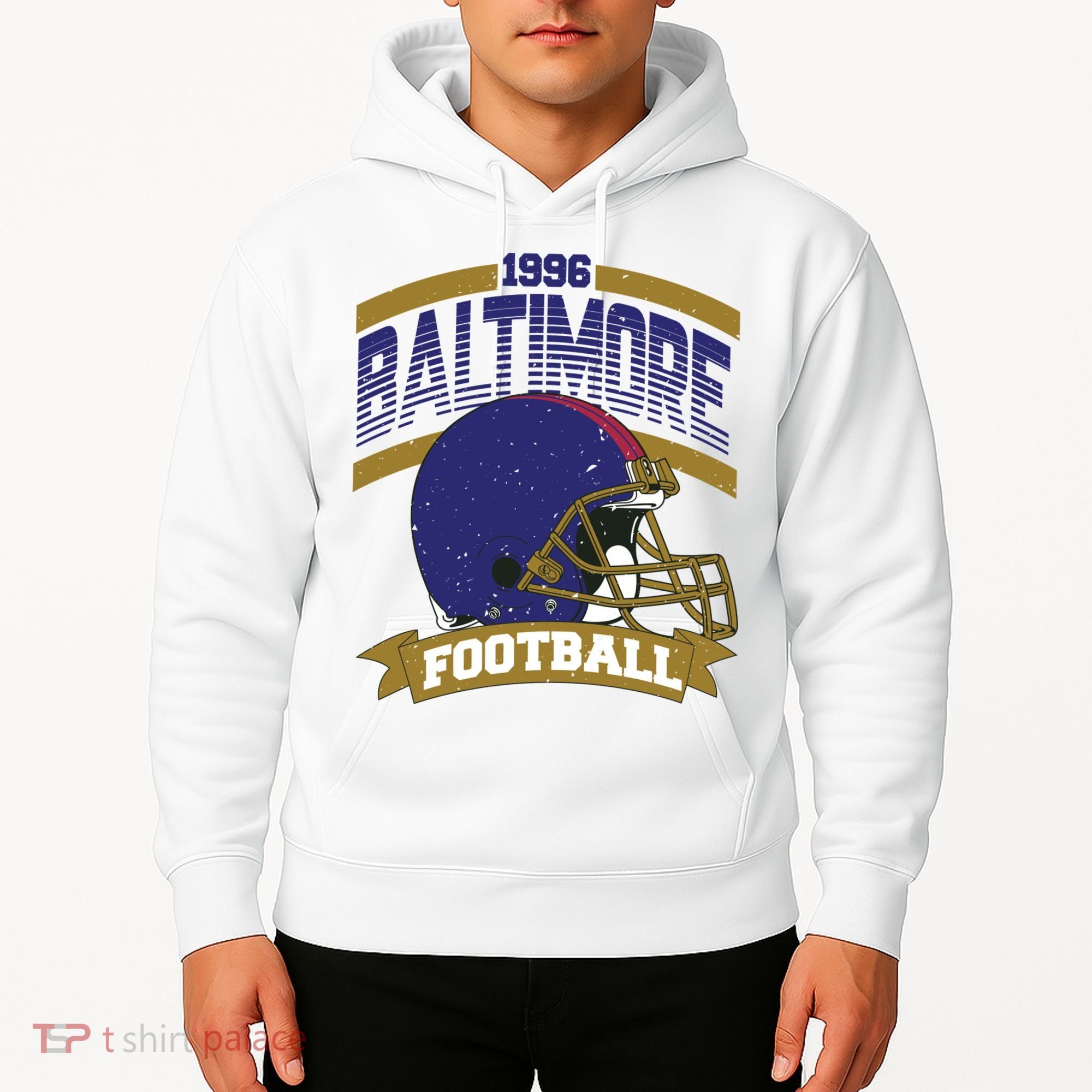 Baltimore Raven Football Team Supporter Hoodie