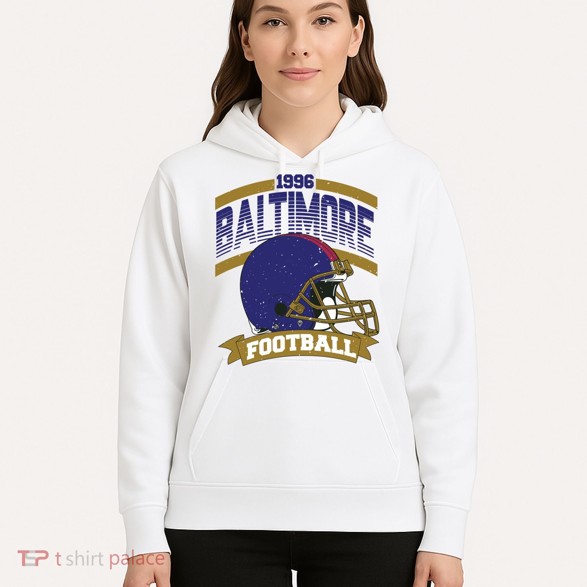 Baltimore Raven Football Team Supporter Hoodie