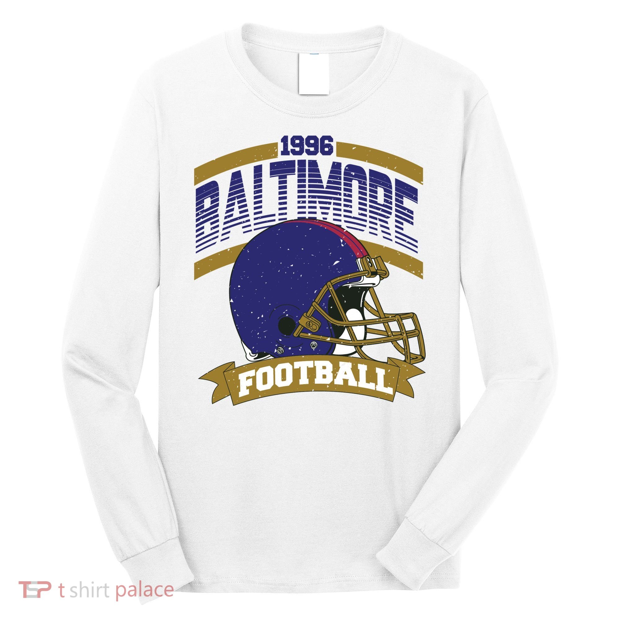 Baltimore Raven Football Team Supporter Long Sleeve Shirt