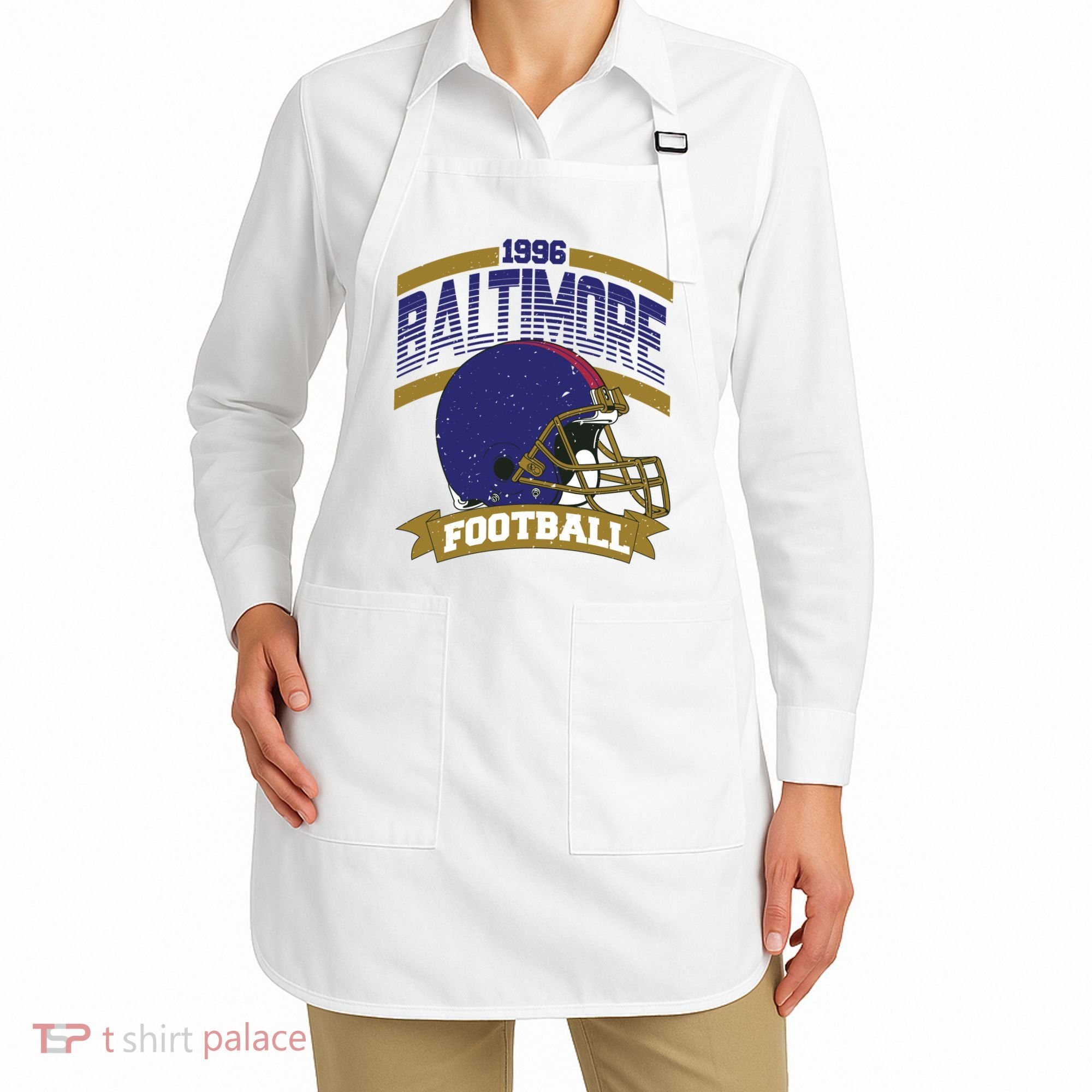 Baltimore Raven Football Team Supporter Apron