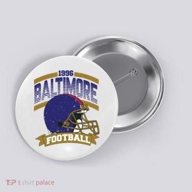 Baltimore Raven Football Team Supporter Button