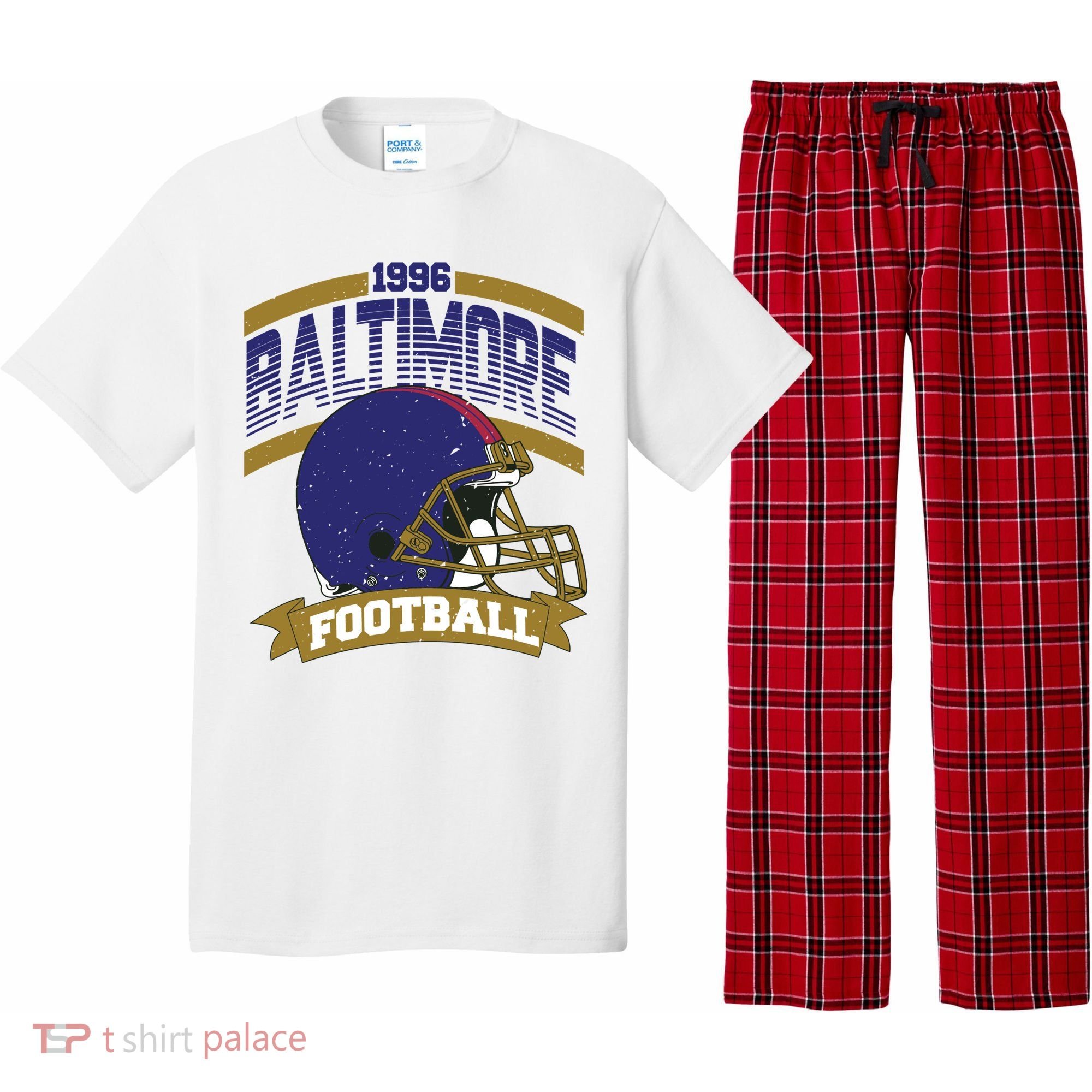 Baltimore Raven Football Team Supporter Pajama Set