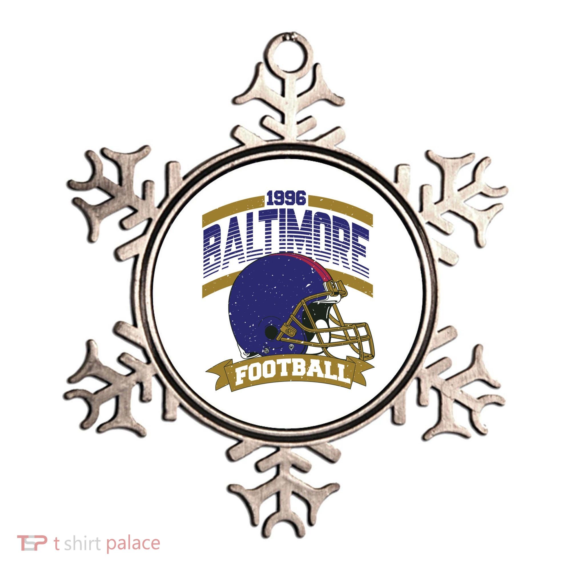 Baltimore Raven Football Team Supporter Ornament