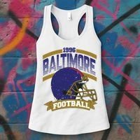 Baltimore Raven Football Team Supporter Women's Tank Top thumb 3