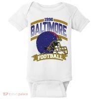 Baltimore Raven Football Team Supporter Baby Bodysuit thumb 0
