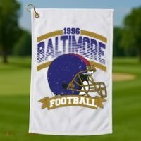 Baltimore Raven Football Team Supporter Golf Towel thumb 1