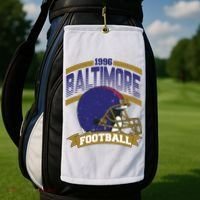 Baltimore Raven Football Team Supporter Golf Towel thumb 2