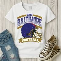 Baltimore Raven Football Team Supporter Women's T-Shirt thumb 3