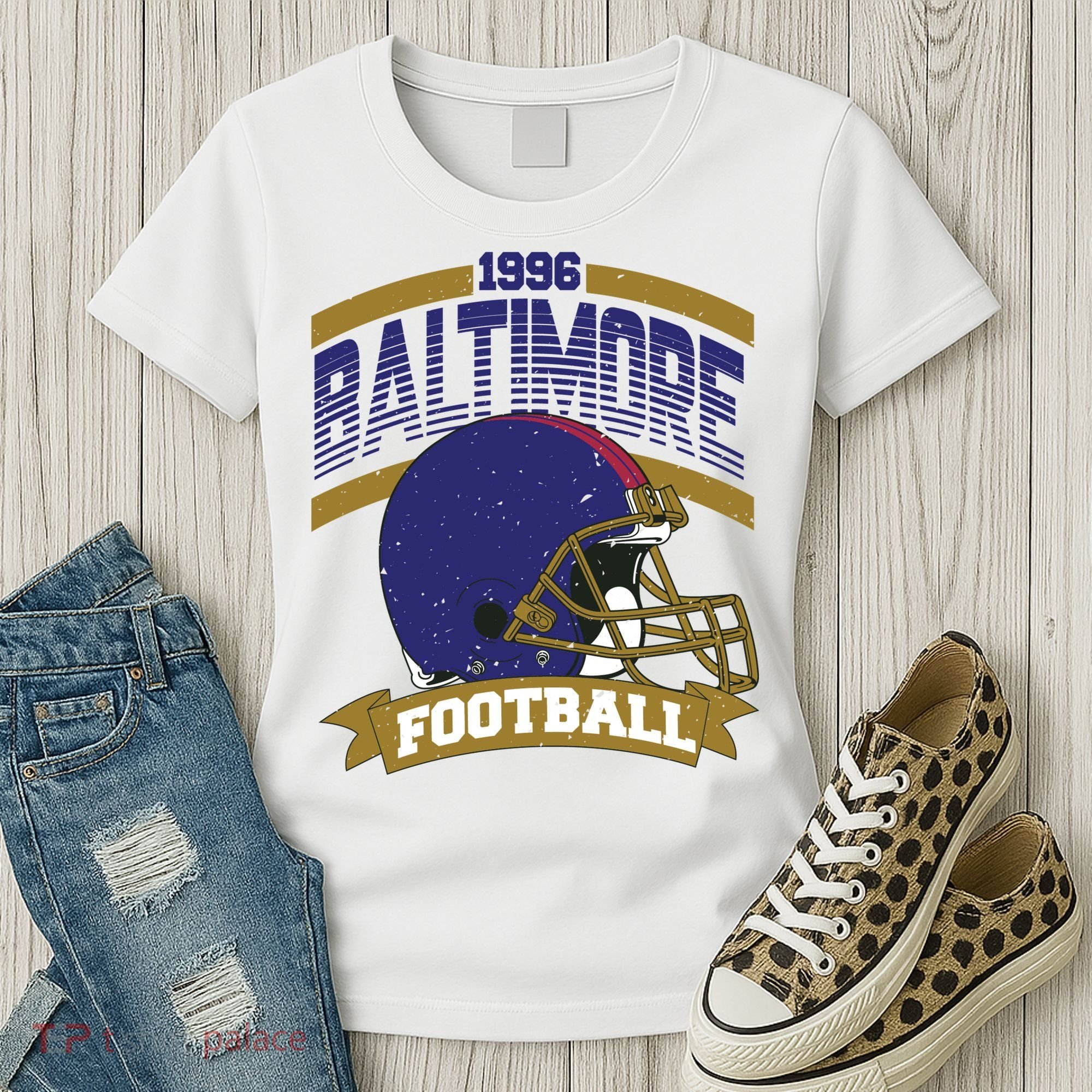 Baltimore Raven Football Team Supporter Women's T-Shirt