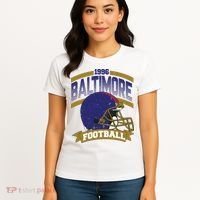 Baltimore Raven Football Team Supporter Women's T-Shirt thumb 4