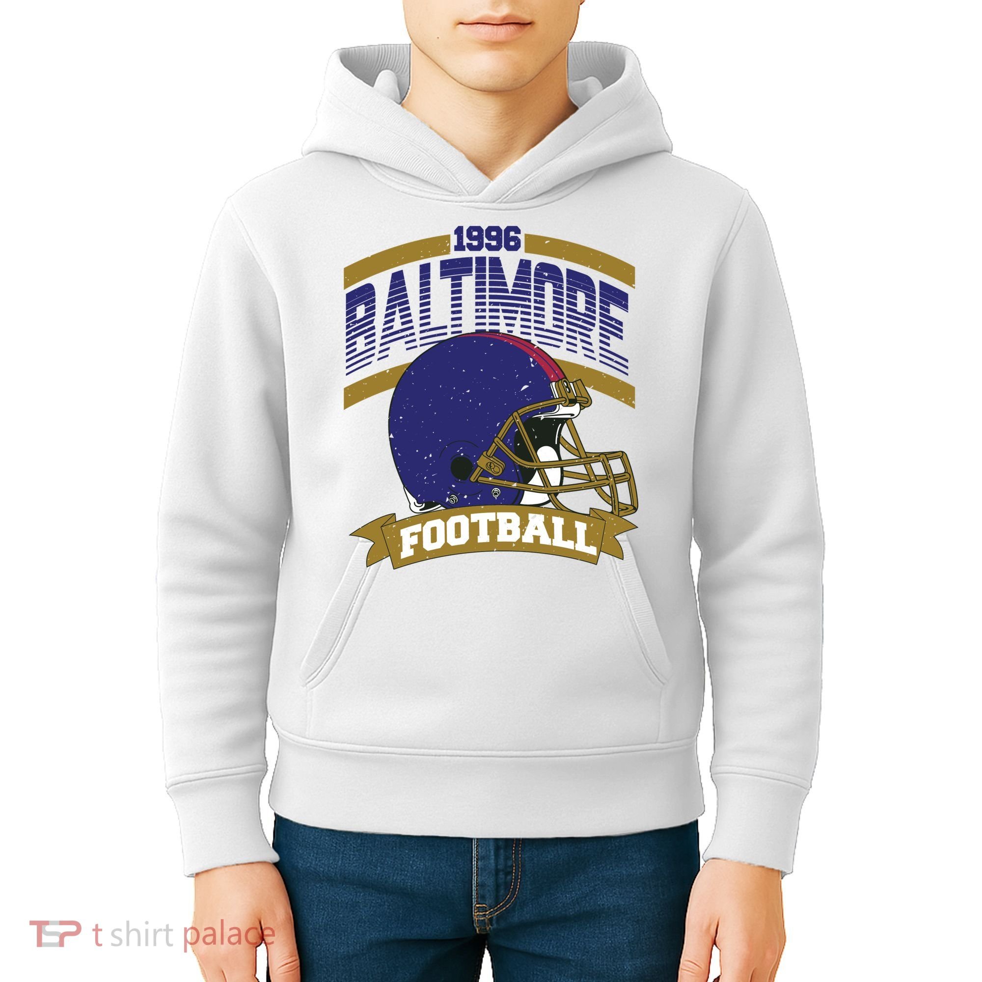 Baltimore Raven Football Team Supporter Kids Hoodie