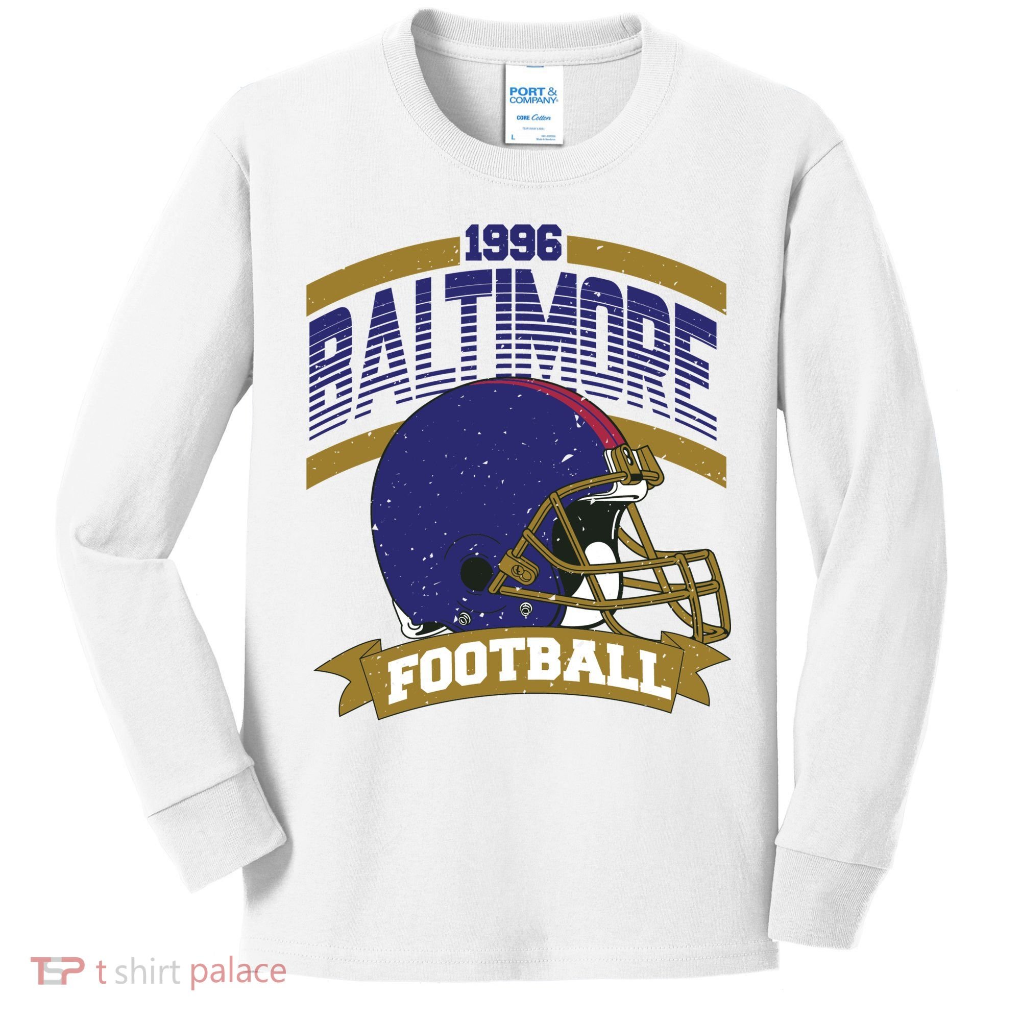 Baltimore Raven Football Team Supporter Kids Long Sleeve Shirt