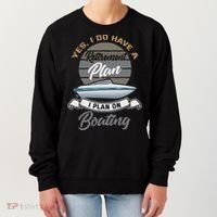 Boating Retiremen Funny Boat Captain Retirement Gift Women's Sweatshirt thumb 0