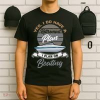 Boating Retiremen Funny Boat Captain Retirement Gift T-Shirt thumb 6