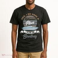 Boating Retiremen Funny Boat Captain Retirement Gift Tall T-Shirt thumb 2