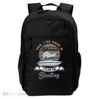 Boating Retiremen Funny Boat Captain Retirement Gift Backpack thumb 0