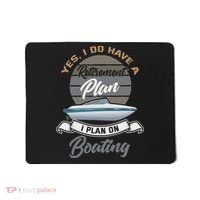 Boating Retiremen Funny Boat Captain Retirement Gift Mousepad thumb 0