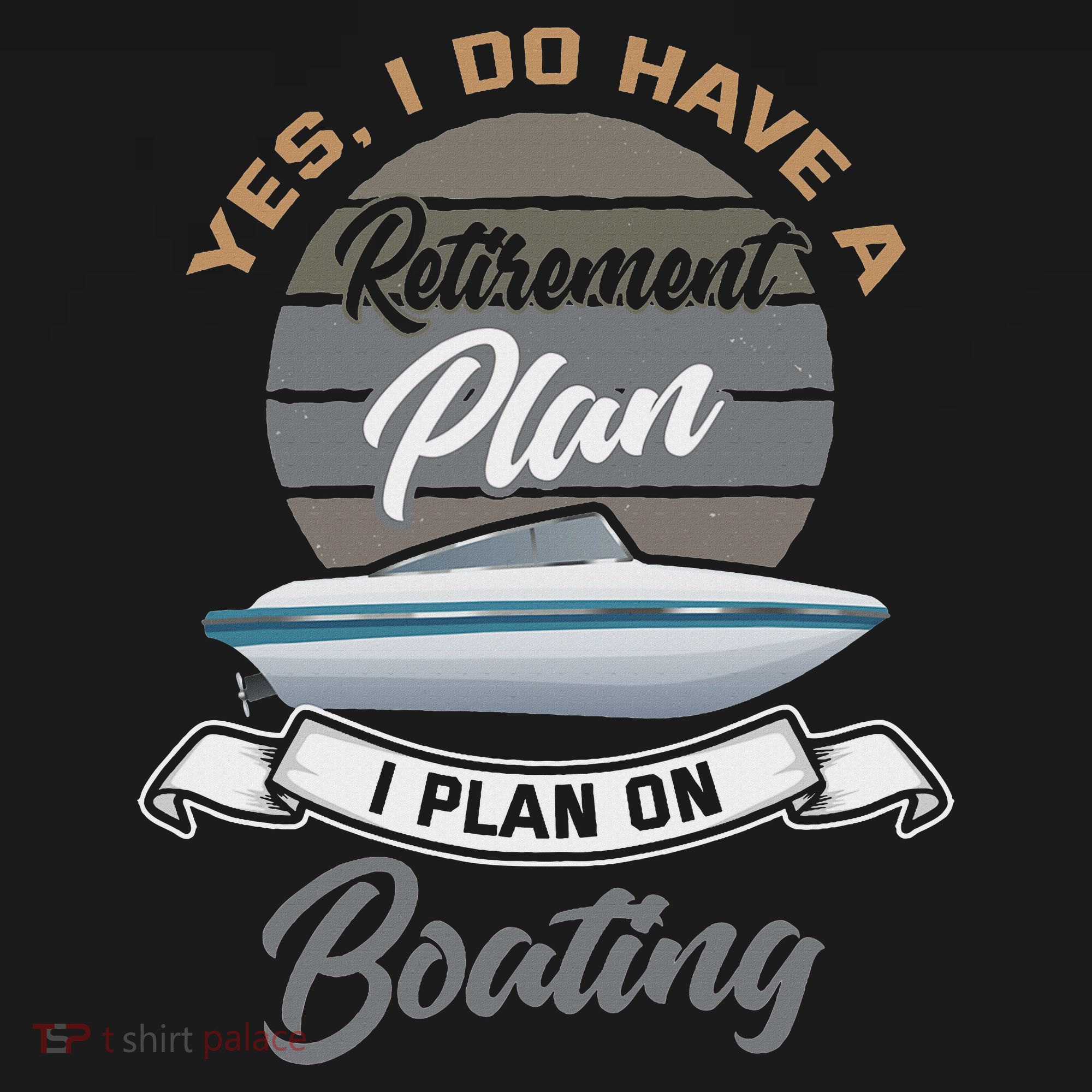 Boating Retiremen Funny Boat Captain Retirement Gift Mousepad