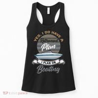 Boating Retiremen Funny Boat Captain Retirement Gift Women's Tank Top thumb 0