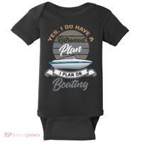 Boating Retiremen Funny Boat Captain Retirement Gift Baby Bodysuit thumb 0