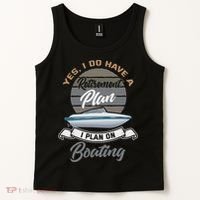 Boating Retiremen Funny Boat Captain Retirement Gift Tank Top thumb 2