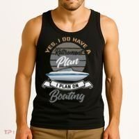 Boating Retiremen Funny Boat Captain Retirement Gift Tank Top thumb 3