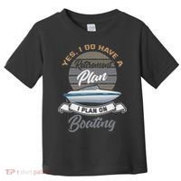 Boating Retiremen Funny Boat Captain Retirement Gift Toddler T-Shirt thumb 0