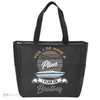 Boating Retiremen Funny Boat Captain Retirement Gift Tote Bag thumb 0