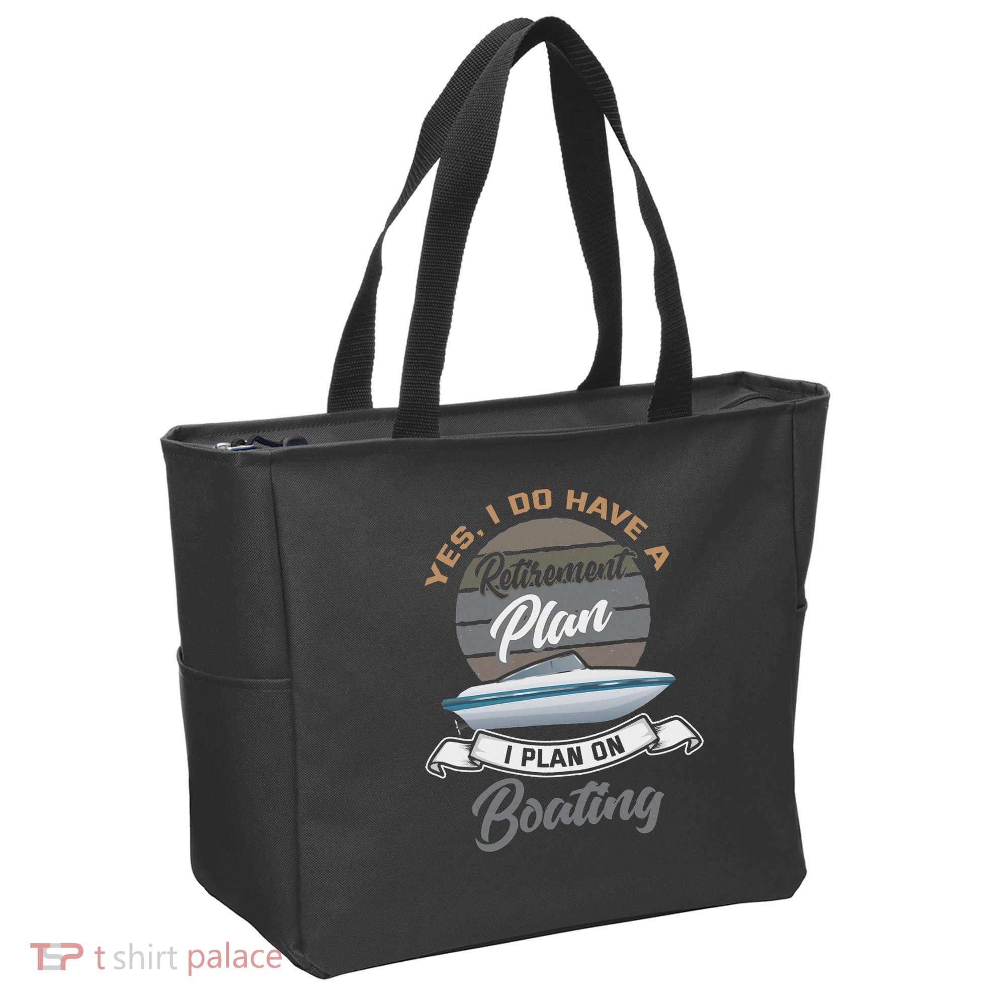 Boating Retiremen Funny Boat Captain Retirement Gift Tote Bag