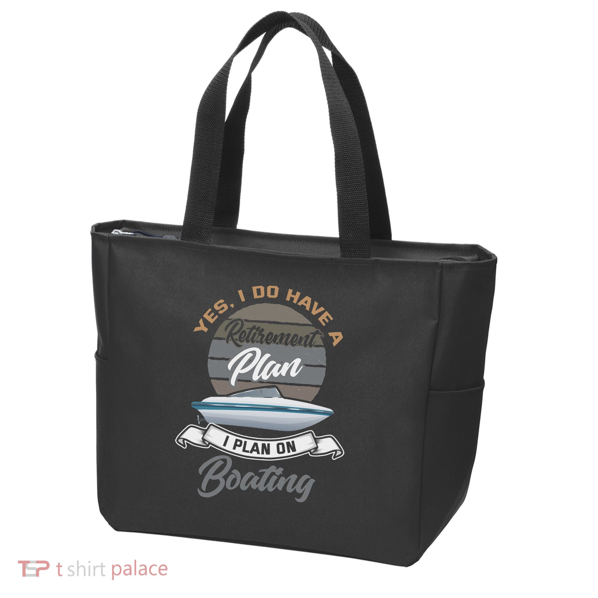 Boating Retiremen Funny Boat Captain Retirement Gift Tote Bag