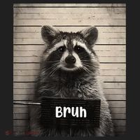 Bruh Raccoon Funny Trash Panda Lover Racoon Meme Beanie thumb 2