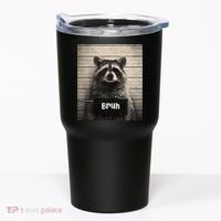 Bruh Raccoon Funny Trash Panda Lover Racoon Meme Tumbler thumb 0