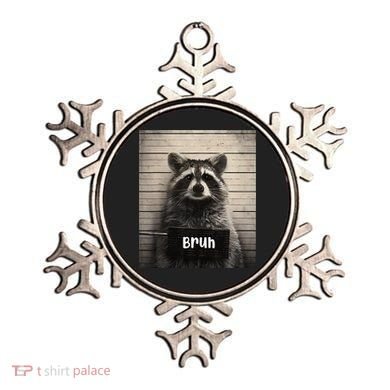 Bruh Raccoon Funny Trash Panda Lover Racoon Meme Ornament