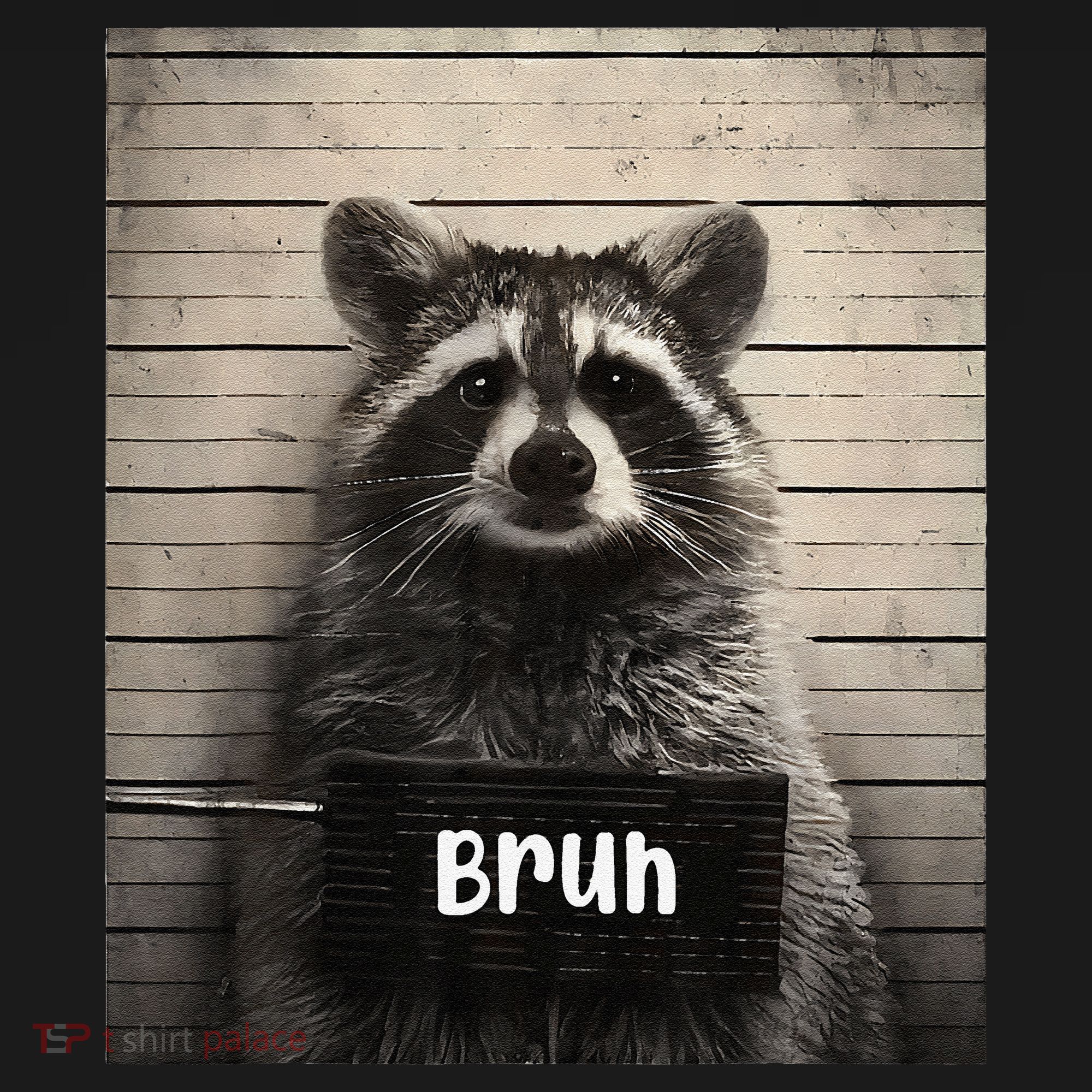 Bruh Raccoon Funny Trash Panda Lover Racoon Meme Women's Tank Top
