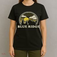 Blue Ridge Georgia Ga Vintage Hiking Mountains T-Shirt thumb 4